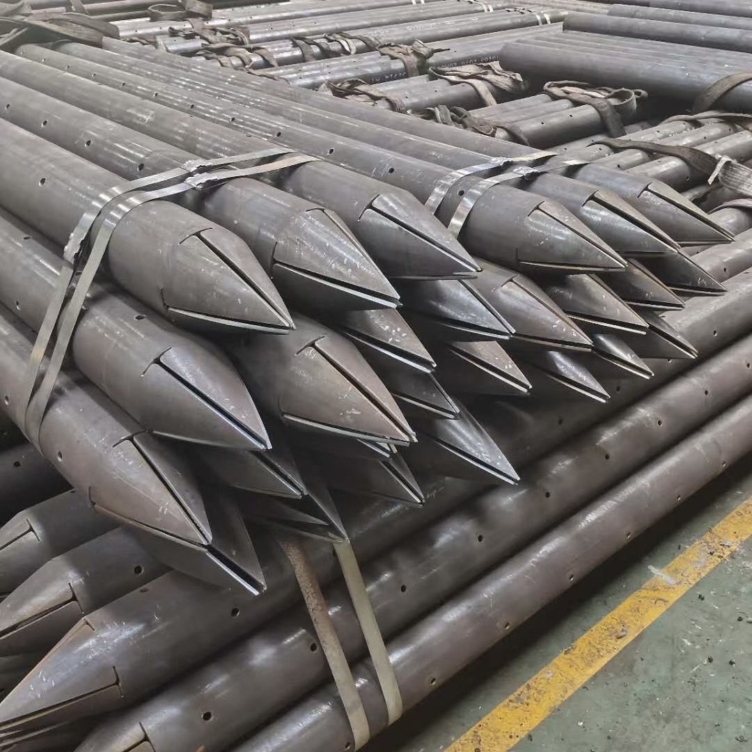 丽水丽水108钢花管非标打孔车丝锁尖防腐
